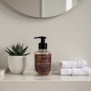 SL200 - Sabonete Líquido 200ml - Cravo e Canela